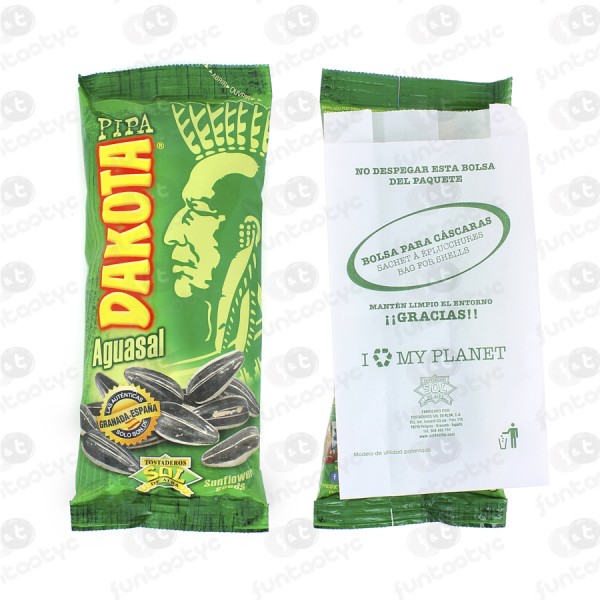 PIPAS DAKOTA XL AGUA SAL 80 GR 10 U