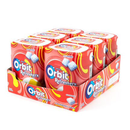 ORBIT BOX REFRESH STRAWBERRY LEMON 6x30 UDS