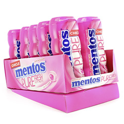 CHICLES MENTOS GUM TUTTI