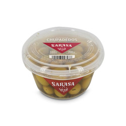 ACEITUNAS VERDIAL CHUPADEDOS SARASA 380
