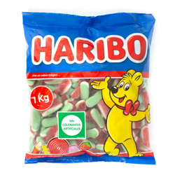 GOLOSINAS SANDIAS TRICOLOR HARIBO KG